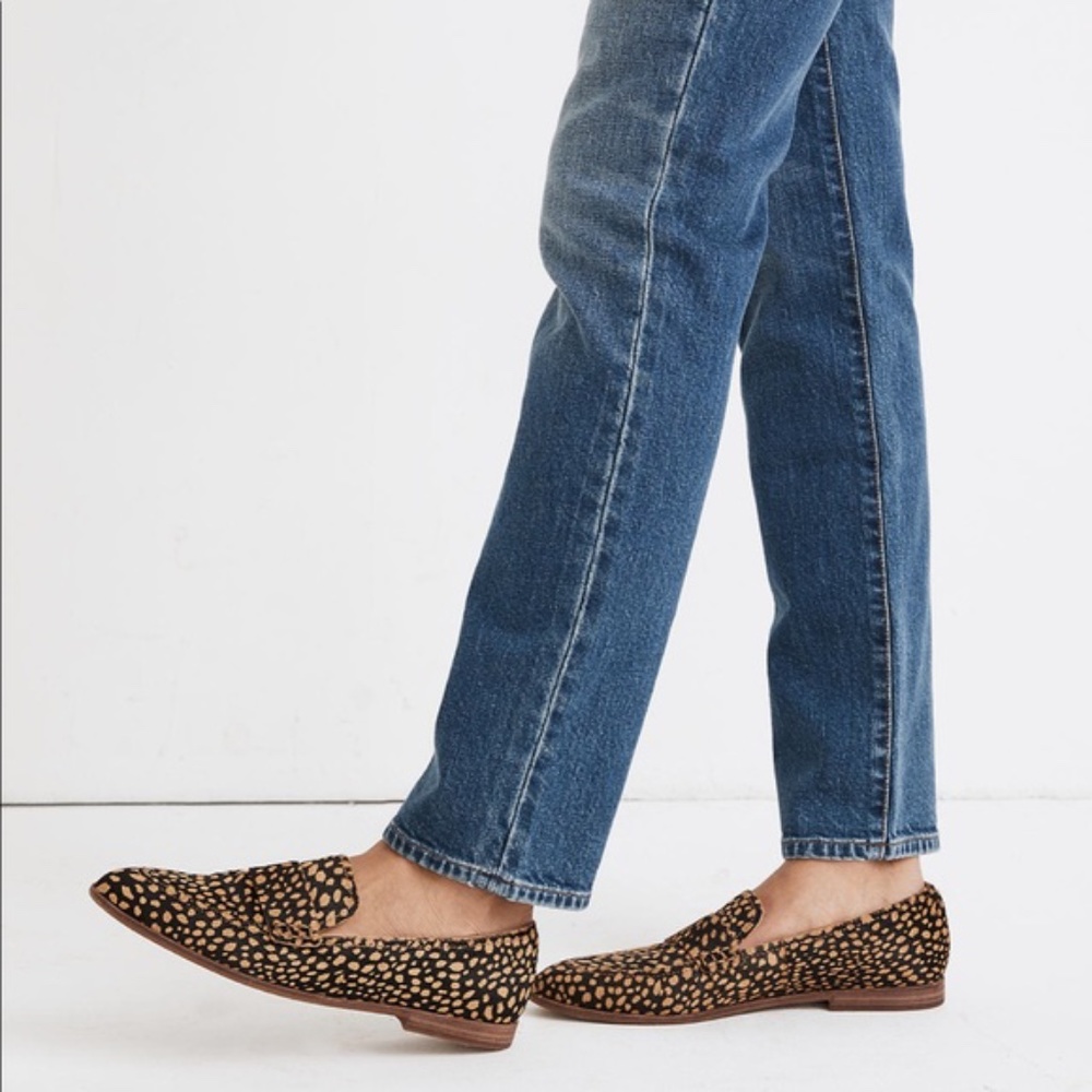 The Alex Loafer in Dotted Calf Hair‎